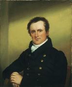 John Wesley Jarvis James Fenimore Cooper oil painting on canvas